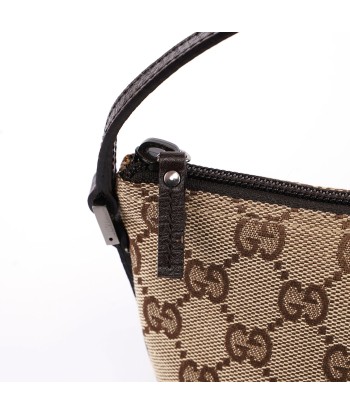 Gucci Beige Brown Boat Pochette pas cher 