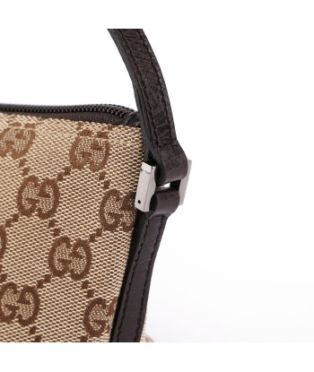 Gucci Beige Brown Boat Pochette pas cher 