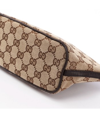 Gucci Beige Brown Boat Pochette pas cher 