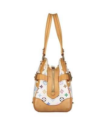 White Multicolour Monogram Murakami Claudia Bag Livraison rapide