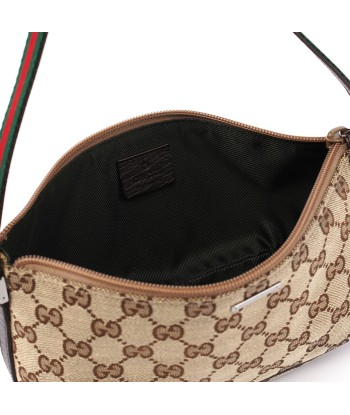 Gucci Beige Brown Boat Pochette en ligne