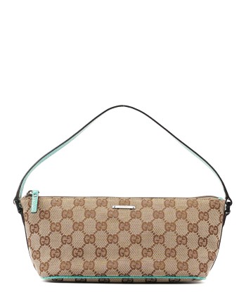 Gucci Beige Turquoise Boat Pochette DARK Les êtres humains sont 