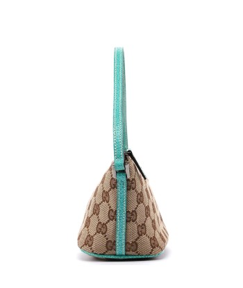 Gucci Beige Turquoise Boat Pochette DARK Les êtres humains sont 