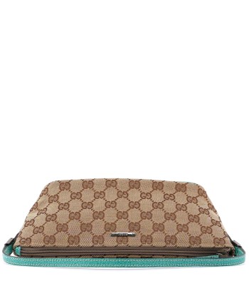 Gucci Beige Turquoise Boat Pochette DARK Les êtres humains sont 