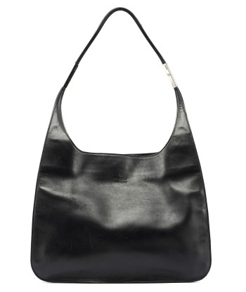 Black Leather Shoulder Bag prix