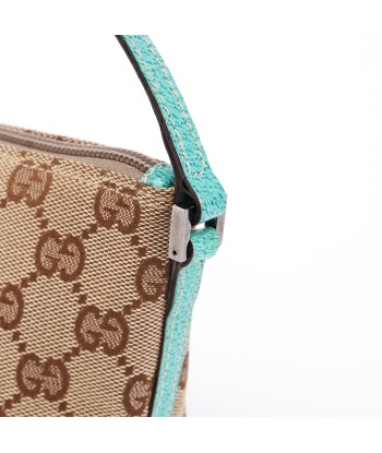 Gucci Beige Turquoise Boat Pochette DARK Les êtres humains sont 