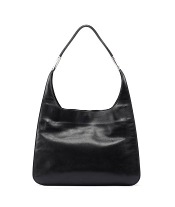 Black Leather Shoulder Bag prix