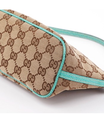 Gucci Beige Turquoise Boat Pochette DARK Les êtres humains sont 