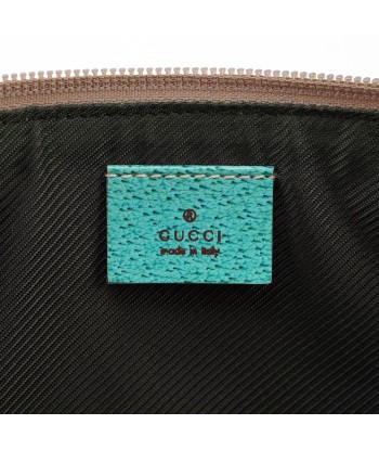 Gucci Beige Turquoise Boat Pochette DARK Les êtres humains sont 