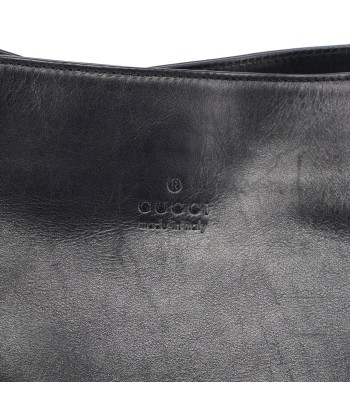 Black Leather Shoulder Bag prix