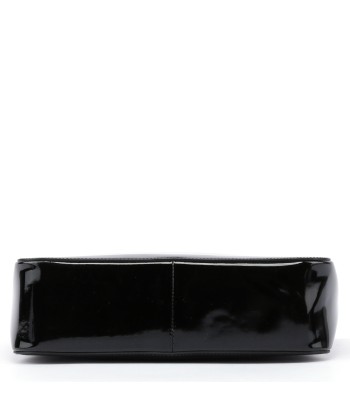 REPOST Black Patent Leather Bamboo Tote suggérées chez