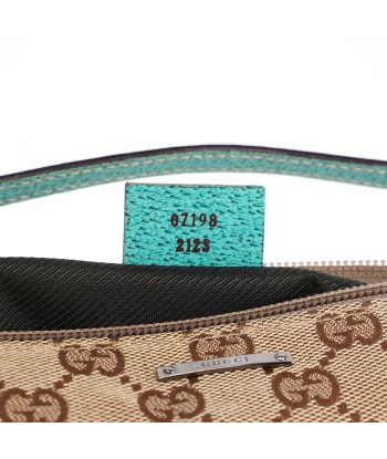 Gucci Beige Turquoise Boat Pochette DARK Les êtres humains sont 