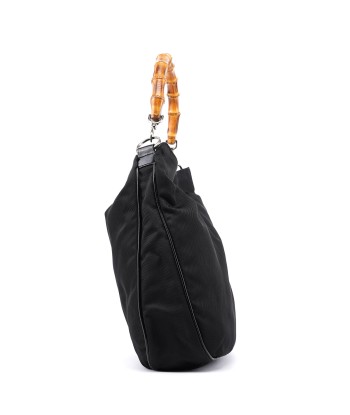 Black Canvas Bamboo 2Way Bag le concept de la Pate a emporter 