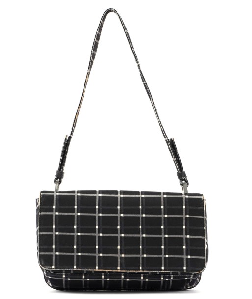 Black Patterned Shoulder Bag JUSQU'A -70%! 