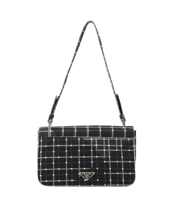 Black Patterned Shoulder Bag JUSQU'A -70%! 