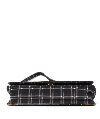 Black Patterned Shoulder Bag JUSQU'A -70%! 