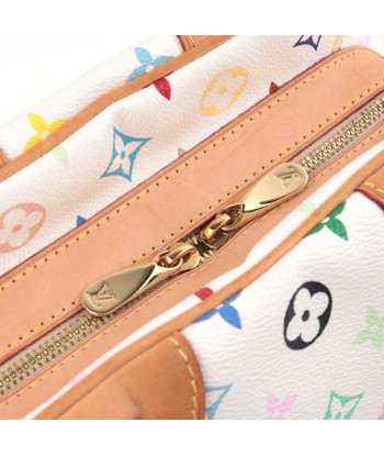 White Multicolour Monogram Murakami Claudia Bag Livraison rapide