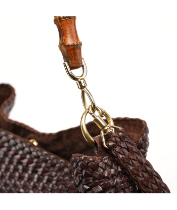 1996 Brown Woven Bamboo Bag vente chaude votre 