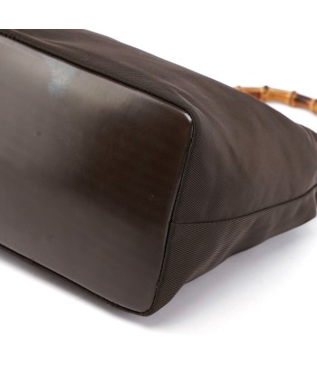 Brown Canvas Bamboo Shoulder Economisez 