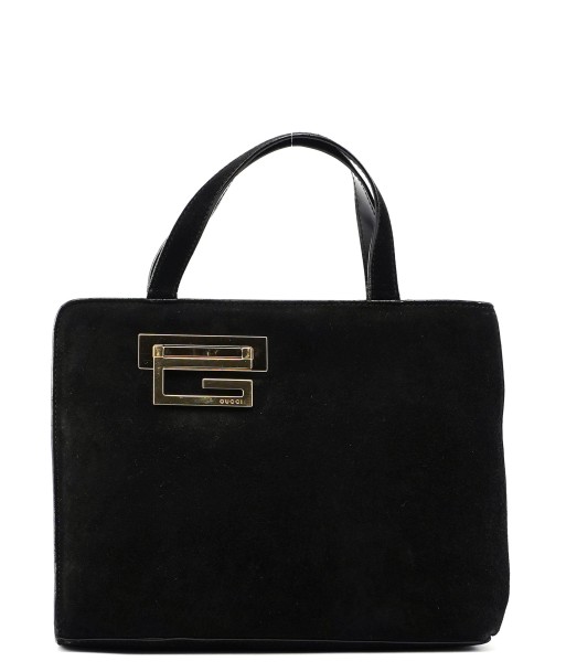 Black Suede Square G Mini Tote Comparez et commandez 