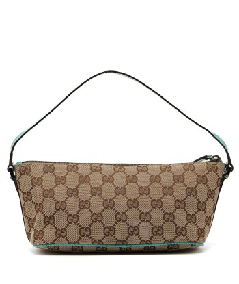 GG Monogram Turquoise Boat Pochette le des métaux précieux