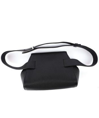 Black Leather Buckle Waist Bag by Daniel Lee shop