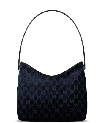 Fall 1997 Velvet Navy Monogram Bag 50% de réduction en Octobre 2024