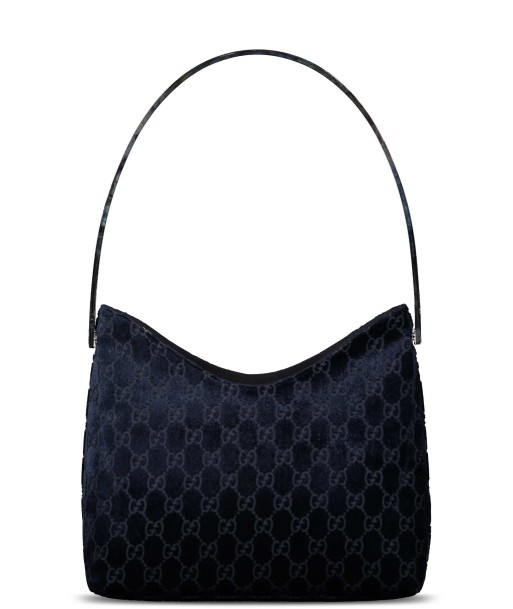 Fall 1997 Velvet Navy Monogram Bag 50% de réduction en Octobre 2024