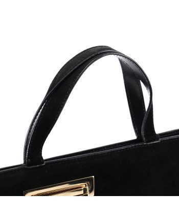 Black Suede Square G Mini Tote Comparez et commandez 