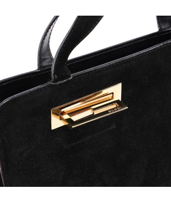 Black Suede Square G Mini Tote Comparez et commandez 