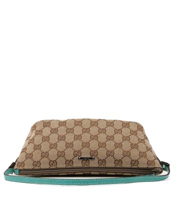 GG Monogram Turquoise Boat Pochette le des métaux précieux