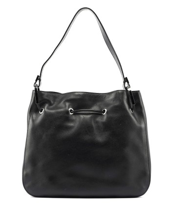 Black Calfskin Shoulder Bag de la marque