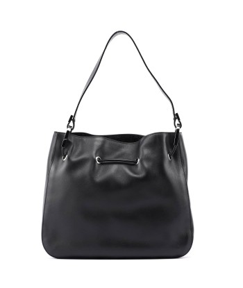 Black Calfskin Shoulder Bag de la marque