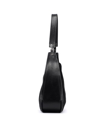 Black Suede Shoulder Bag Comparez plus de prix