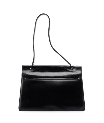 Black Leather Square G Bag shop