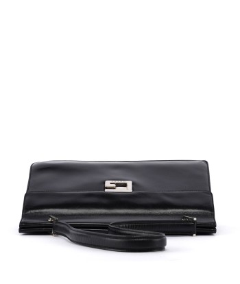 Black Leather Square G Bag shop