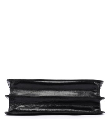 Black Leather Square G Bag shop