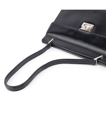 Black Leather Square G Bag shop