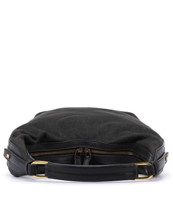 Anthracite Denim V Hobo Bag Fin de série