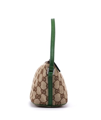 07198 Beige Green GG Boat Pochette de votre