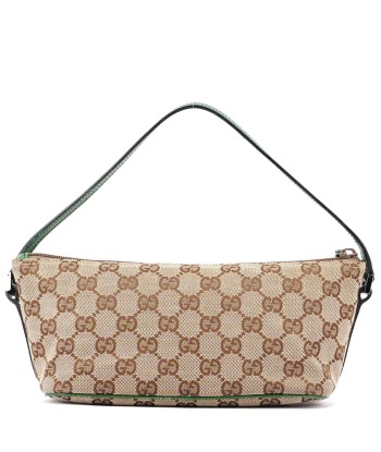 07198 Beige Green GG Boat Pochette de votre