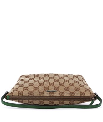 07198 Beige Green GG Boat Pochette de votre