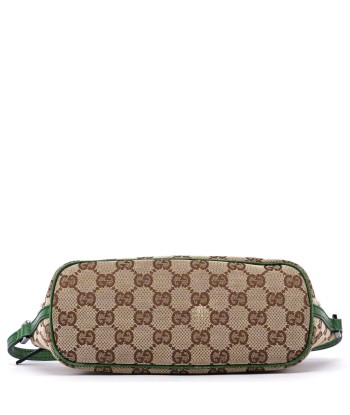 07198 Beige Green GG Boat Pochette de votre