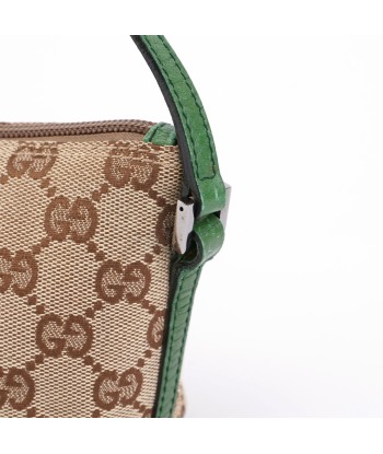 07198 Beige Green GG Boat Pochette de votre