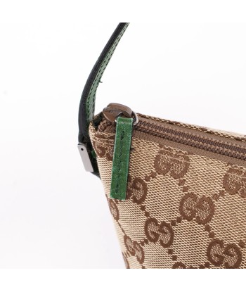 07198 Beige Green GG Boat Pochette de votre