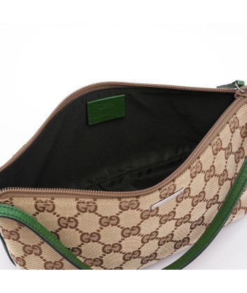 07198 Beige Green GG Boat Pochette de votre