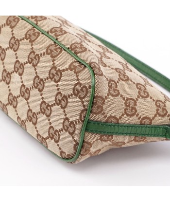 07198 Beige Green GG Boat Pochette de votre