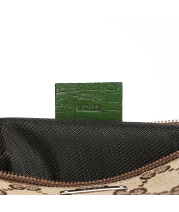 07198 Beige Green GG Boat Pochette de votre