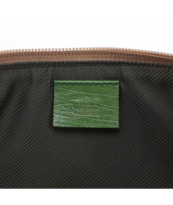 07198 Beige Green GG Boat Pochette de votre