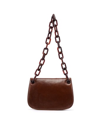 1996 Brown Madras Swing Shoulder Bag en ligne